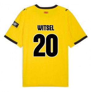 Fotbalové Dres Girona Axel Witsel #20 Venkovní Oblečení 2025-26 Krátký Rukáv